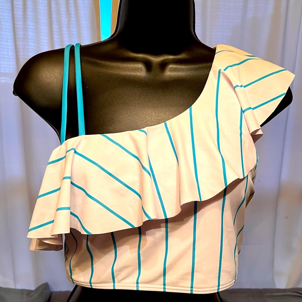 Swimsuit top and bottom.
